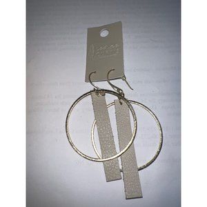 Leslie Curtis Leather Earrings